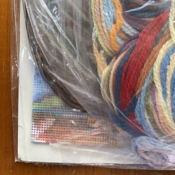 Christmas Nativity Scene 18x10 Needlepoint Kit Nancy Rossi NEW sealed Bucilla - Picture 8 of 8